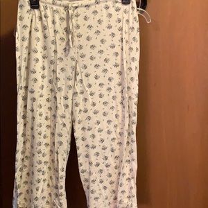 Capri pajamas sweatpants